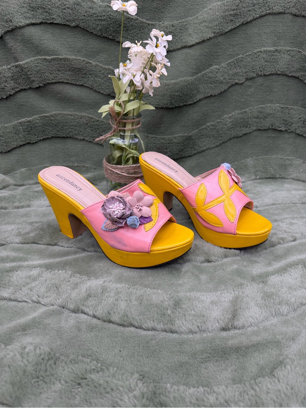 Ascendancy floral heels